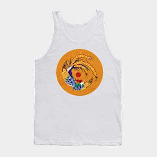 Minhwa: Asian Phoenix E Type (Korean traditional/folk art) Tank Top